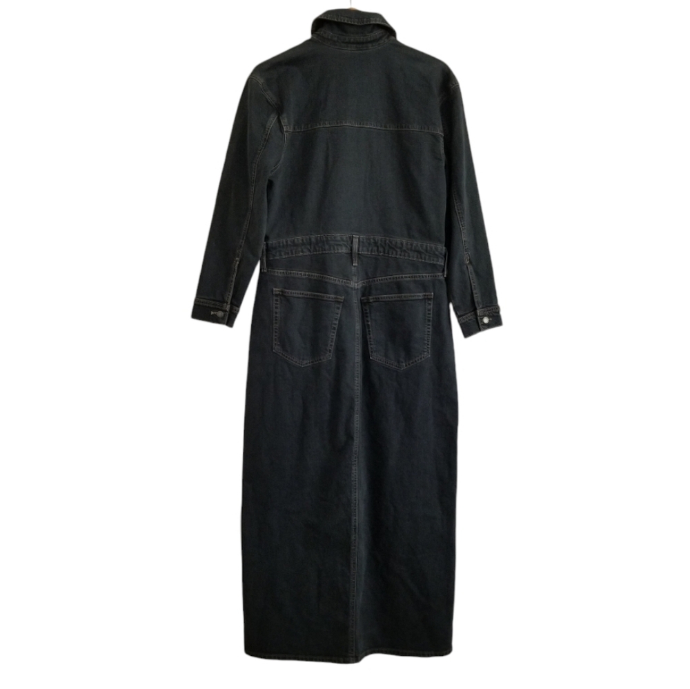 NWT Universal Thread Black Denim Dress Size 6 - Picture 5 of 9
